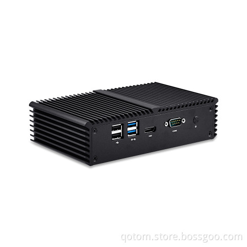 Mini Computer Desktop Computer 3215u 4 Gigabit Lan Ubuntu mini pc